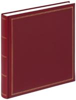 walther+ design FA-260-R Fotoalbum (b x h) 33 cm x 34 cm Rood 60 bladzijden - thumbnail