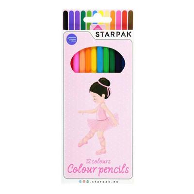 Potloden 12 Kleuren Balerina Potloden 12 Kleuren Balerina
