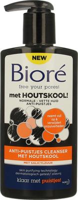 Biore Anti spot cleanser houtskool 200 Milliliter