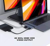 Hyper Drive DUO 7-in-2 USB-C Hub dockingstation - thumbnail
