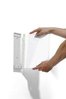 Durable Wandhouder | zonder zichtpanelen | lichtgrijs | v.10 zichtpanelen DIN A4 | 1 stuk - 567410 567410 - thumbnail