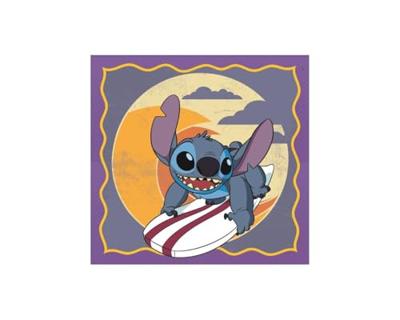 Clementoni puzzel 3x48 stukjes stitch disney