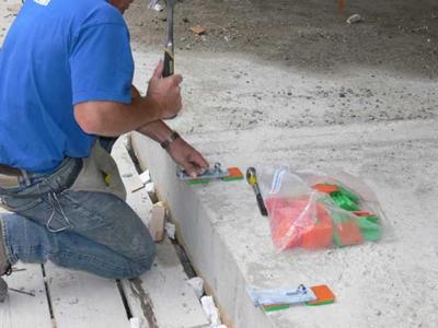 GB drukplaat zonder sleuf 20mm blauw; 48 per zak | 48 stuks - 17434720