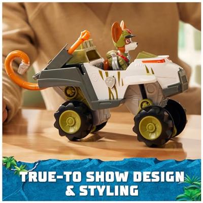 PAW Patrol Jungle Pups Trackers aapvoertuig met speelfiguur - thumbnail