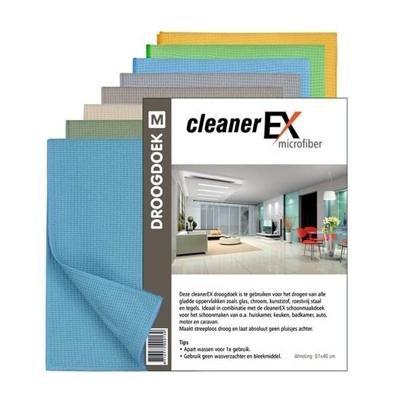 Microvezel droogdoek 61x46cm grijs Microvezel droogdoek 61x46cm grijs