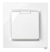 Plug-in basis Simon 2p+t monobloc Plastic 230 V 16 A Soort F - thumbnail