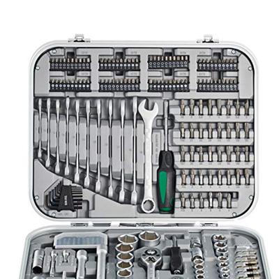 Brüder Mannesmann M98450 Dopsleutelset Metrisch 1/4 (6.3 mm), 1/2 (12.5 mm) 232-delig
