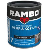 Rambo Pantserbeits Deur & Kozijn Hoogglans Dekkend 750 ml - Antraciet - thumbnail