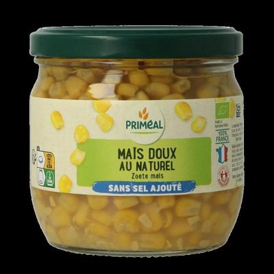 Primeal Zoete mais zonder toegevoegd zout bio 330 Gram Primeal Zoete mais zonder toegevoegd zout bio 330 Gram