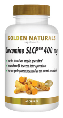 Golden Naturals Curcumine SLCP 400mg 60 Vegetarische capsules