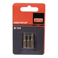 Bahco x3 bits t25 25mm 1/4" dr standard. | 59S/T25-3P - thumbnail