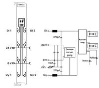 WAGO WAGO GmbH & Co. KG Digitale PLC-ingangsmodule 753-425 1 stuk(s) - thumbnail