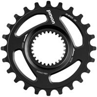 Pinion kettingwiel chain ring alu, 24t.,black - thumbnail