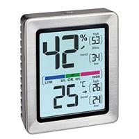 TFA Dostmann EXACTO 30.5047.54.K Thermo- en hygrometer Zilver - thumbnail