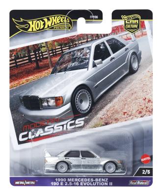 Hot Wheels Premium Modern Classics Mercedes Benz 190E Evolution II - 1: 64