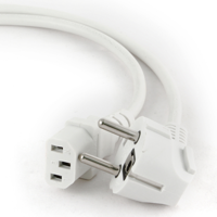 Netsnoer (C13) VDE 1.8 meter Wit - thumbnail