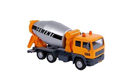 Kids Globe Pull back cementwagen met licht & geluid