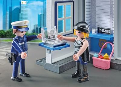 PLAYMOBIL 71733 Politieverhoorkamer - thumbnail