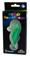 Superfish Fluo Seahorse Groen - Fluorescerend Aquarium Decor van Hoge Kwaliteit - thumbnail