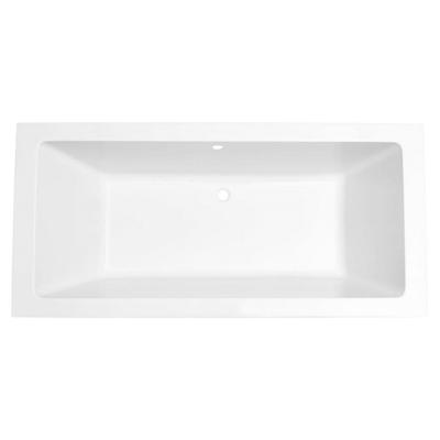 Wiesbaden Santino SQ inbouw duo ligbad 180x80x49 cm mat wit Wiesbaden Santino SQ inbouw duo ligbad 180x80x49 cm mat wit