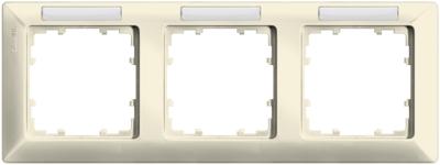 Siemens 5TG25831 Frame 3-voudig Delta Wit Schakelmateriaal 1 stuk(s)