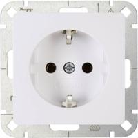 Kopp 923502002 Wandcontactdoos met randaarde Inzetstuk 1-voudig HK05 Arctisch-wit 1 stuk(s) - thumbnail