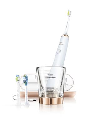 Philips Sonicare DiamondClean Sonische, elektrische tandenborstel, 5 poetsst., 3 opzetborstels
