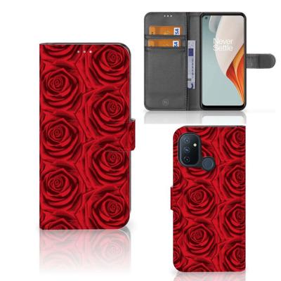 OnePlus Nord N100 Hoesje Red Roses OnePlus Nord N100 Hoesje Red Roses