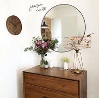 NeXtime ne-3096br wandklok dia. 35 cm, hout, bruin, &apos;wood wood medium&apos; - thumbnail