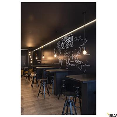 SLV FITU 132600 Plafondrozet Zwart