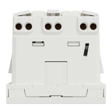 Schneider Electric NU306618 Dubbele contactdoos 1 stuk(s) Wit