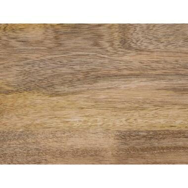 Bureaublad zit/sta bureau Homeworx - mangohout - 120x70 cm - Leen Bakker