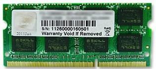 G.Skill 8 GB DDR3-1333 laptopgeheugen