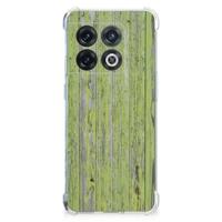 OnePlus 10 Pro Stevig Telefoonhoesje Green Wood - thumbnail