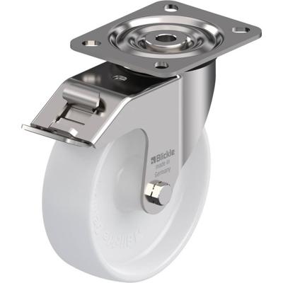 Blickle LX-PO 125G-FI Zwenkwiel met rem Wieldiameter: 125 mm Draagvermogen (max.): 250 kg 1 stuk(s)