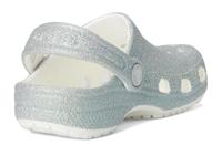 Baby Crocs Classic Iridescent Glitte wit - thumbnail