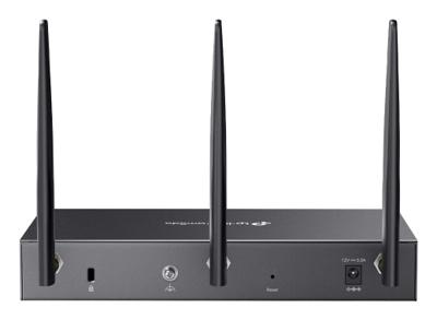 TP-Link Omada AX3000 draadloze router Gigabit Ethernet Dual-band (2.4 GHz / 5 GHz) Zwart TP-Link Omada AX3000 draadloze router Gigabit Ethernet Dual-band (2.4 GHz / 5 GHz) Zwart