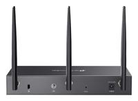 TP-Link Omada AX3000 draadloze router Gigabit Ethernet Dual-band (2.4 GHz / 5 GHz) Zwart - thumbnail