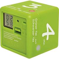 TFA Dostmann Tee-Timer Cube Timer Groen Digitaal - thumbnail