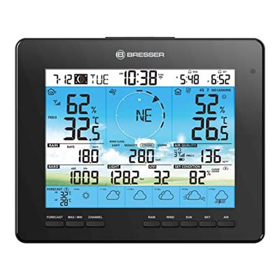 BRESSER 6-daags 4CAST PRO WLAN solar-weerstation 7-in-1