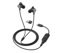 Logitech Zone Microsoft Teams Edition In-ear Bedraad Zwart - thumbnail