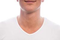 Slater Stretch T-Shirt V-Neck White Two Pack (art 6600) - thumbnail