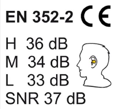 Connex Oordoppen 37Db Doosje En352-2 4St - COXT938710 Connex Oordoppen 37Db Doosje En352-2 4St - COXT938710