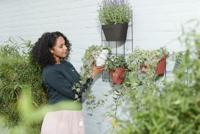 Elho Pot loft urban wall duo 28cm antraciet - thumbnail