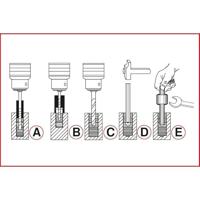 KS Tools 150.1305 Tapeind-uitdraaierset - thumbnail