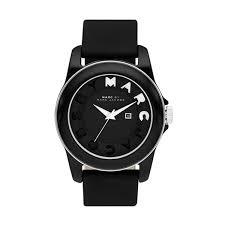 Horlogeband Marc by Marc Jacobs MBM4009 Leder Zwart 22mm Horlogeband Marc by Marc Jacobs MBM4009 Leder Zwart 22mm