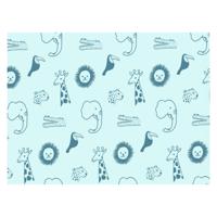 Rotolux Inpakpapier baby wilde dieren, 3 mtr. - thumbnail