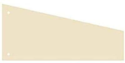 Kangaro 07070-08-TR Scheidingsstrook 2-gaats Trapezium 180gr RC Beige