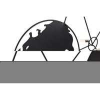 Wanddecoratie DKD Home Decor Fiets Metaal (74 x 10 x 43.5 cm) (74 x 10 x 43,5 cm) - thumbnail