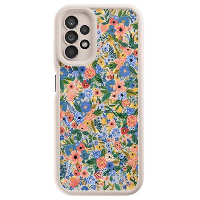 Samsung Galaxy A13 4G beige case - Floral garden Samsung Galaxy A13 4G beige case - Floral garden